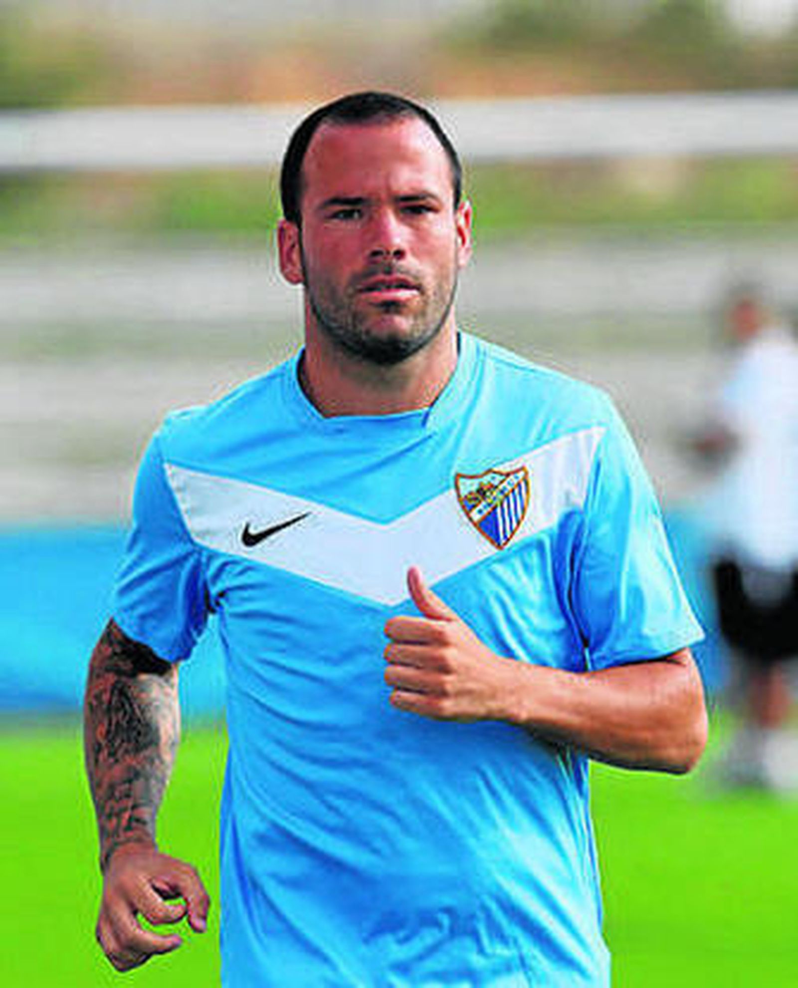 Apoño durante su época en Málaga.