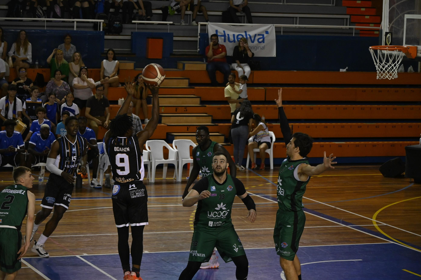 2 Jornada de la fase final de ascensos a LEB Plata entre el Huelva Comercio y el Ucoga Seguros Chantada