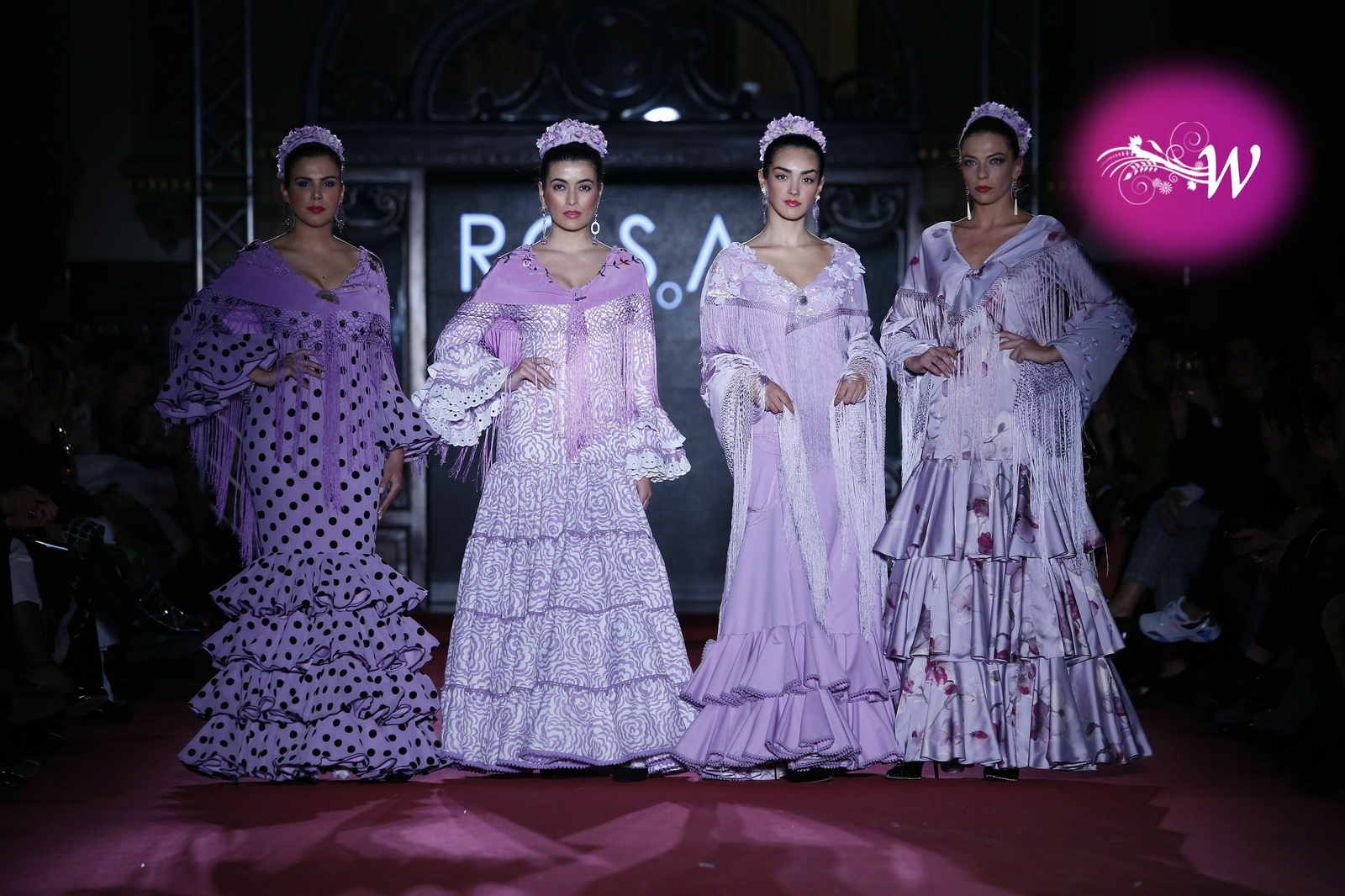 Las fotos del desfile de Rosa León en Viva by We Love Flamenco 2020