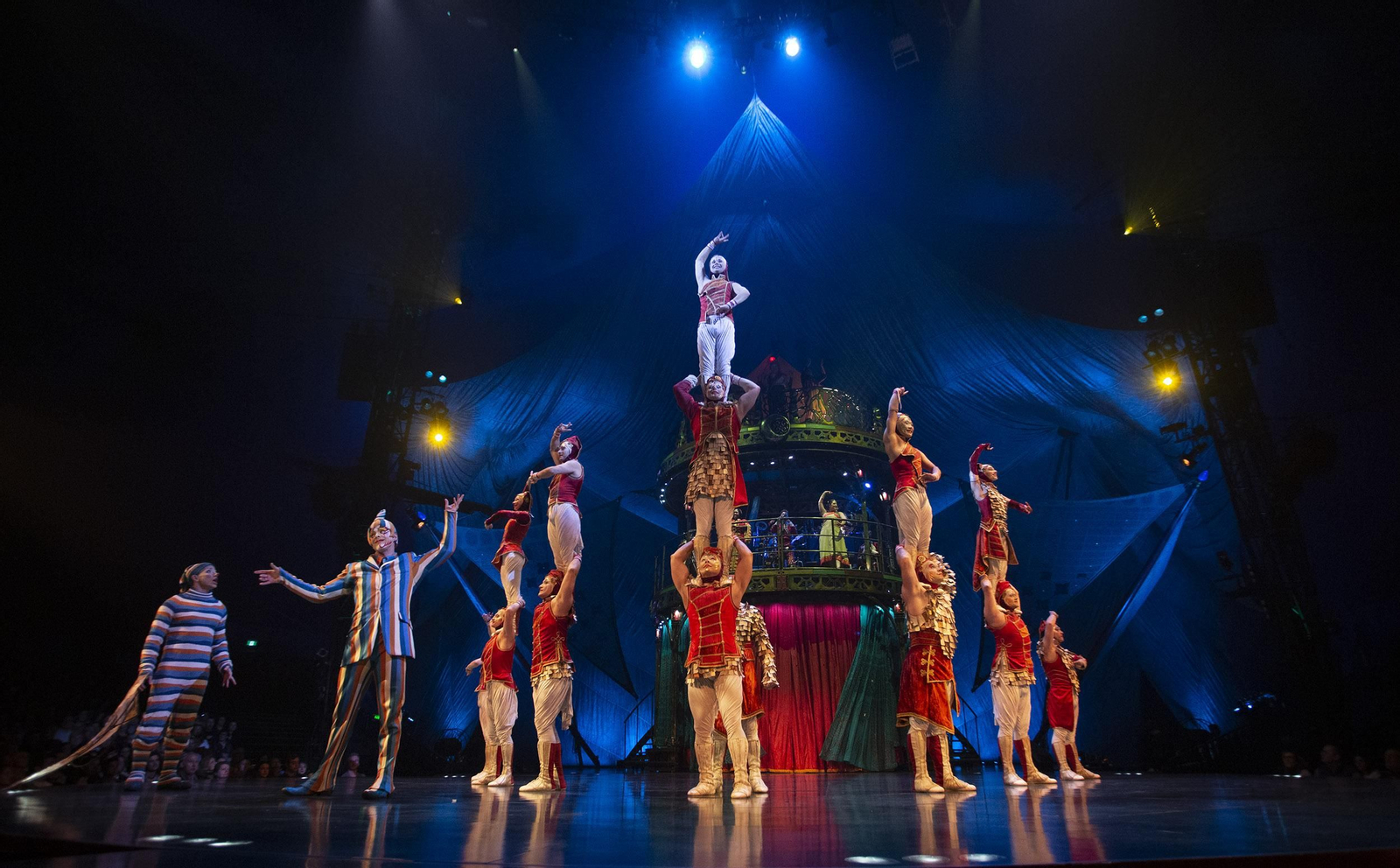 El espectáculo ‘Kooza’, del circo del sol, en imágenes