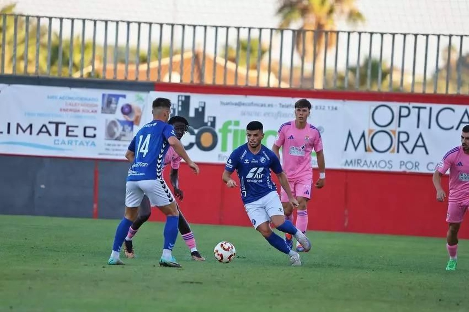 Las imágenes del partido del Xerez DFC contra el Recreativo de Huelva en Cartaya