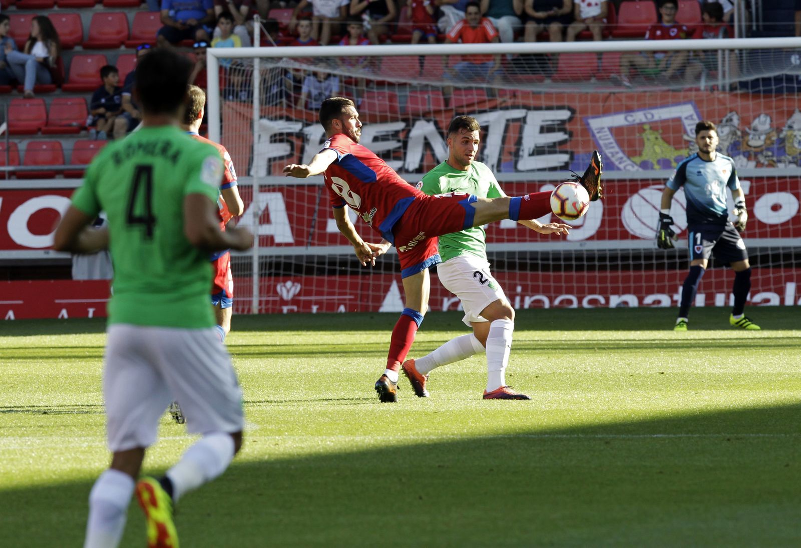 El Numancia-UD Almería, en imágenes