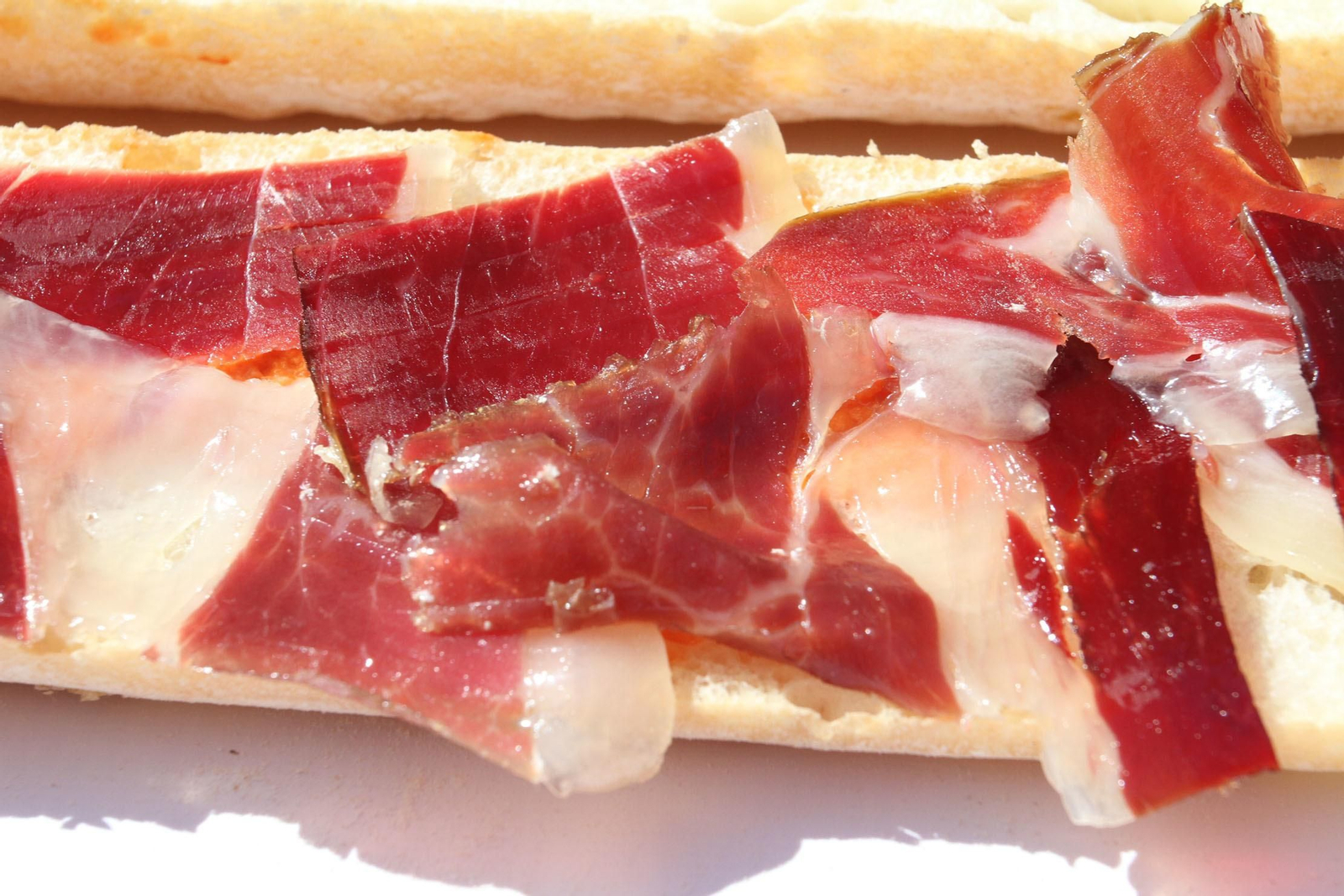 Record Guinnes del bocadillo de jamón mas grande del mundo, en Huelva