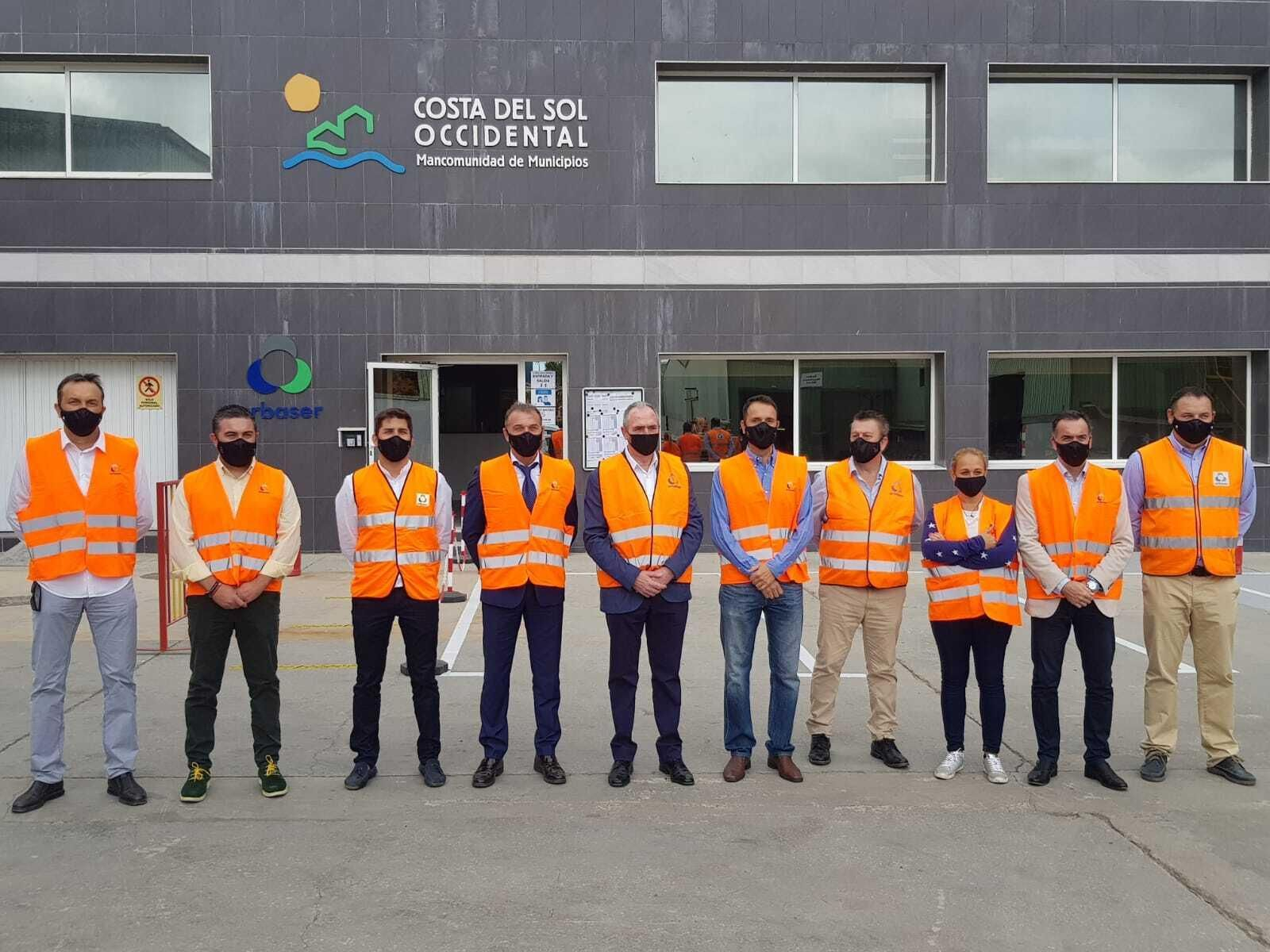 Miembros de la Mancomunidad de Municipios de la Costa del Sol Occidental.