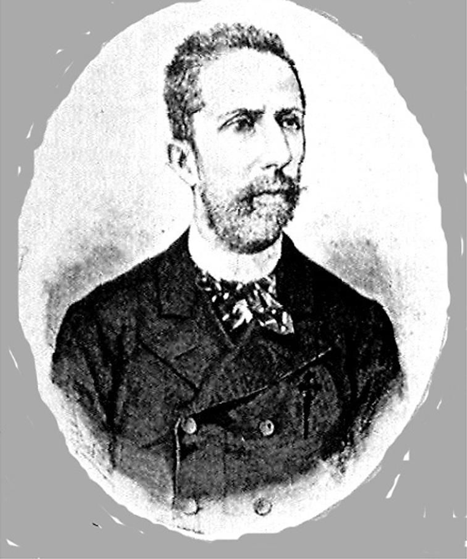 Retrato de Mariano Pardo de Figuera y Serna, el Doctor Thebussem.