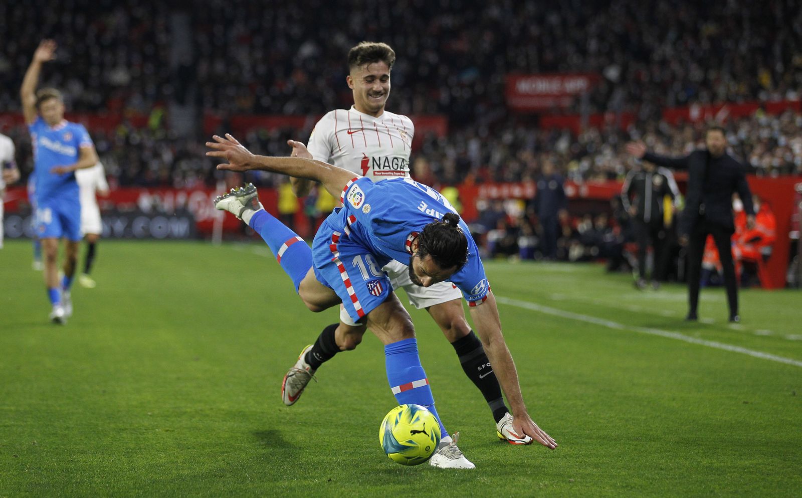 Las imágenes del Sevilla fc-Atlético de Madrid