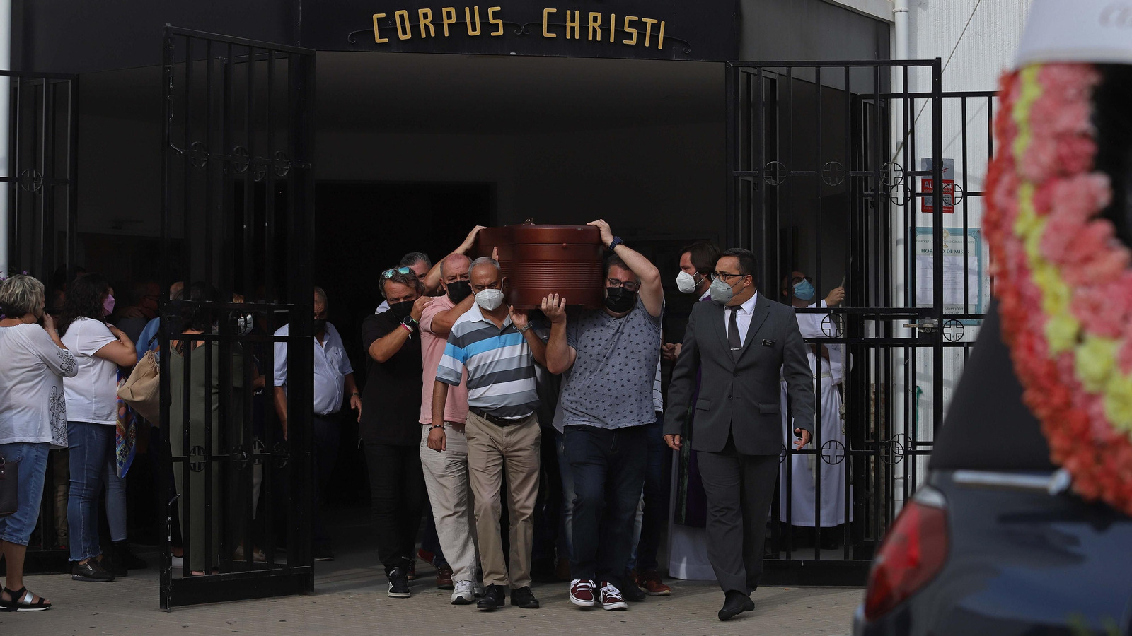 Fotos del último adiós a Juan Antonio García León en Algeciras