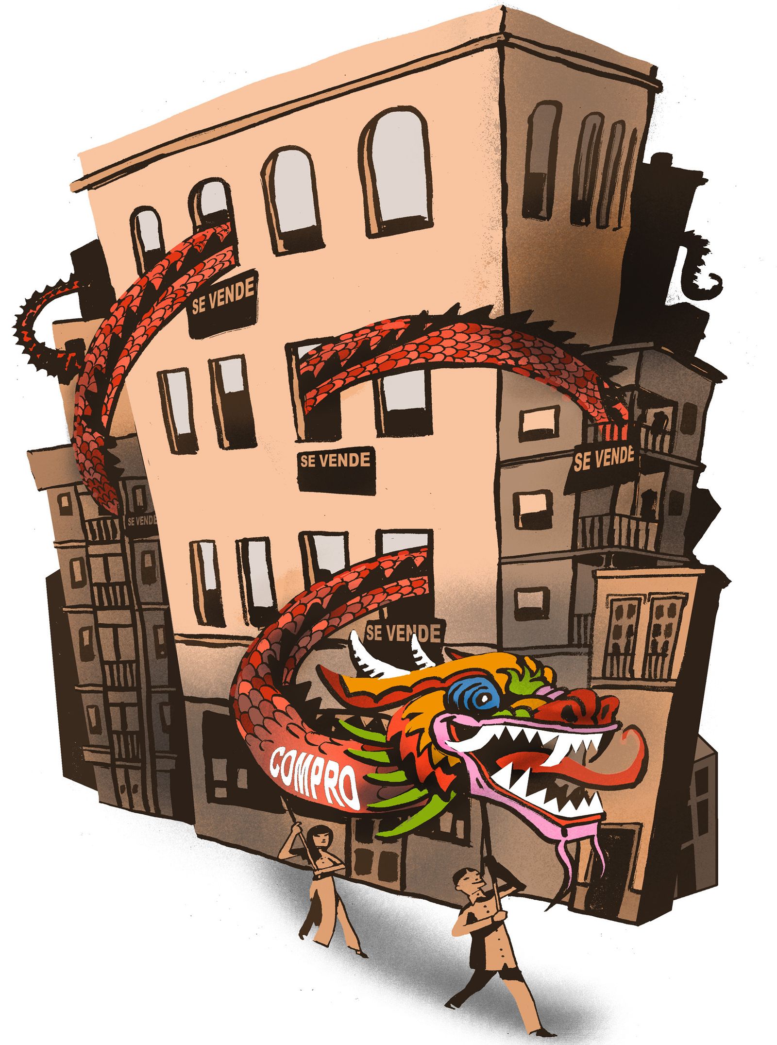 Los chinos son los extranjeros que  más compran y venden pisos en Sevilla