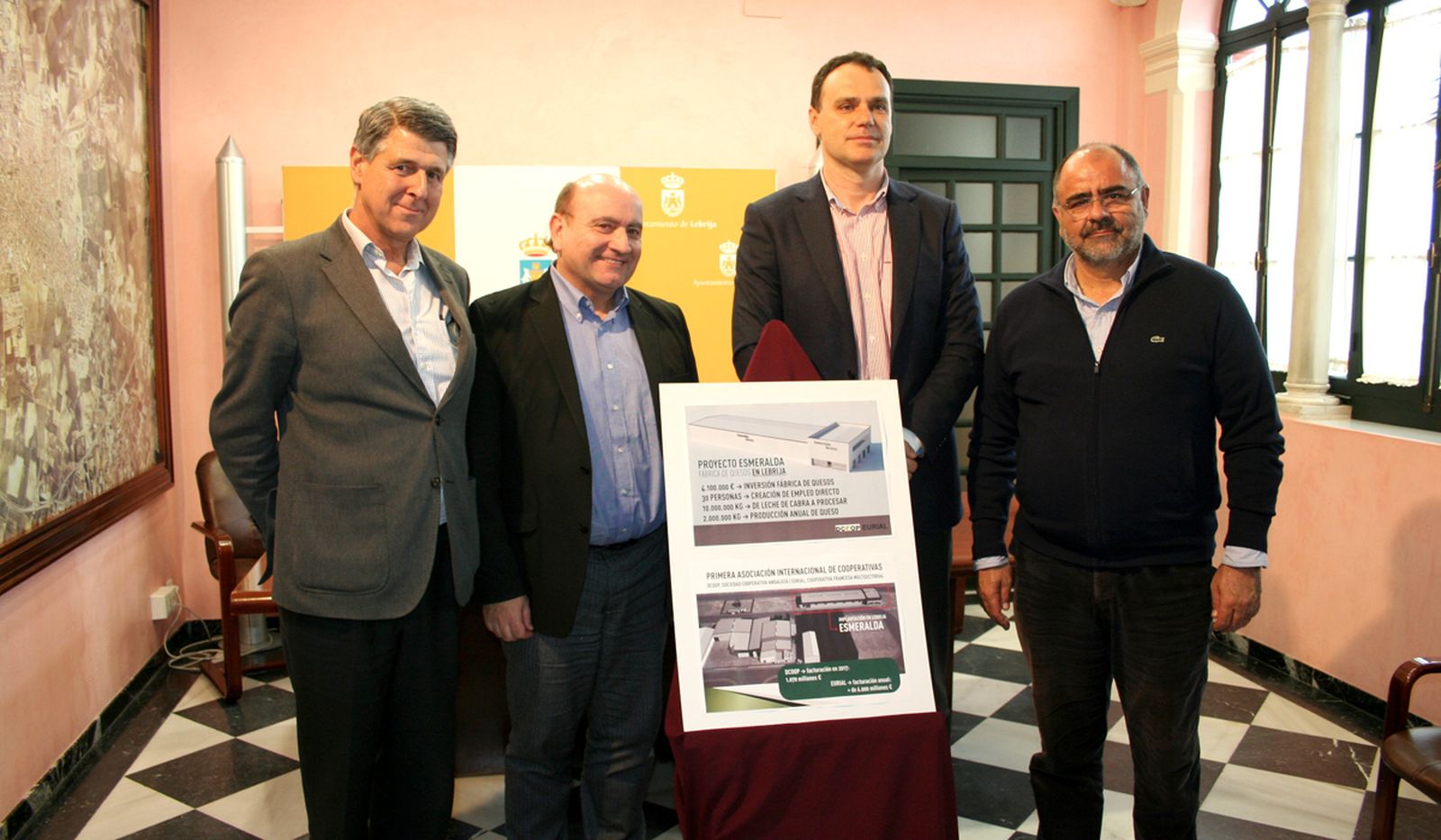 Presentación del proyecto en Lebrija.