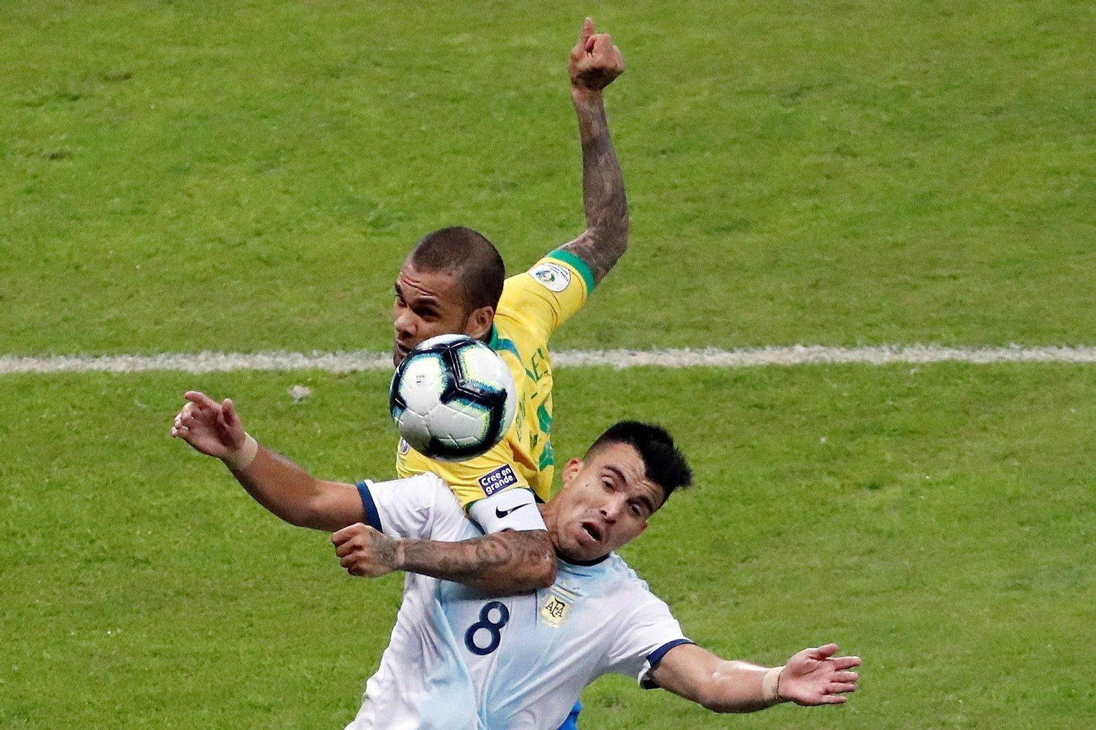 Las imágenes del Brasil-Argentina de la semifinal de la Copa América