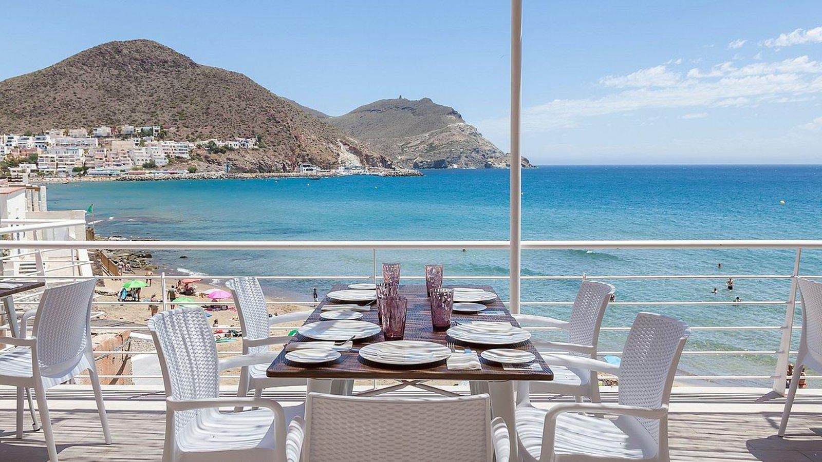 Terraza del Resaurante Doña Pakyta.