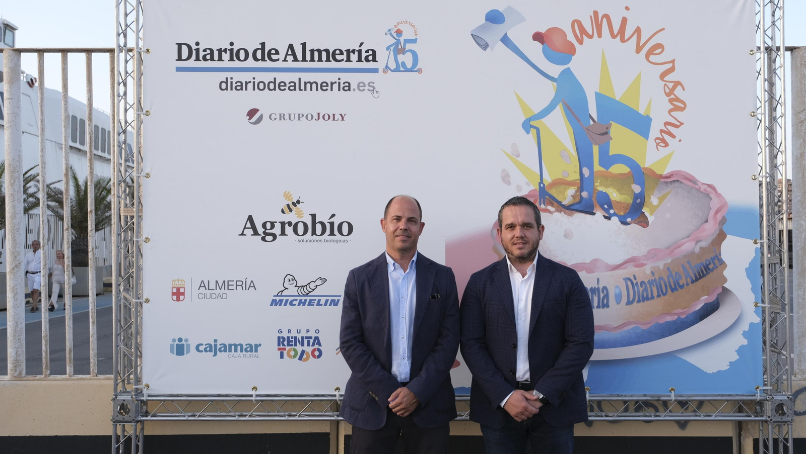 Imágenes de los asistentes a la Gala 15 Aniversario Diario de Almería