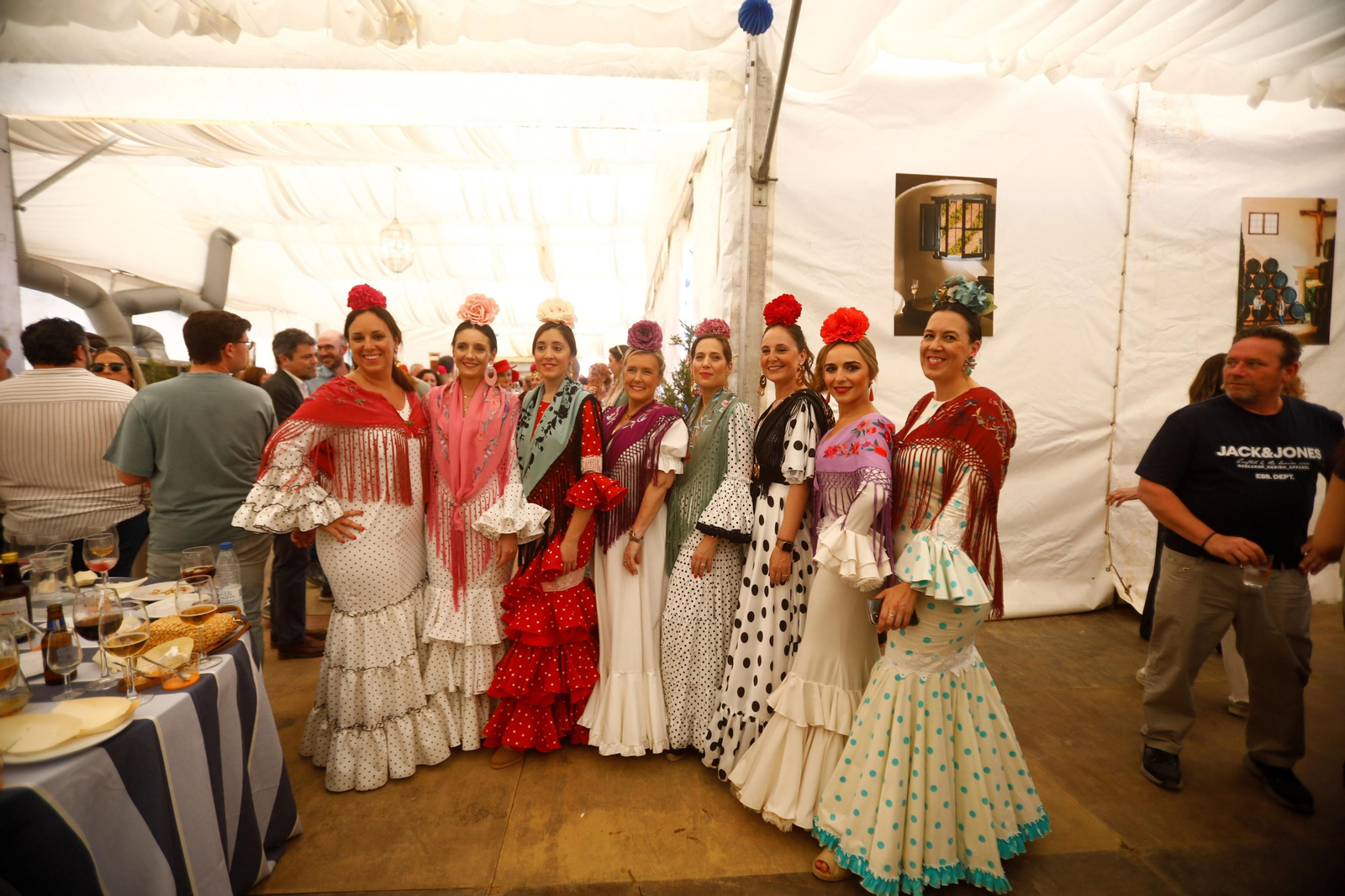 Las recepciones del miércoles de la Feria de Córdoba, en imágenes