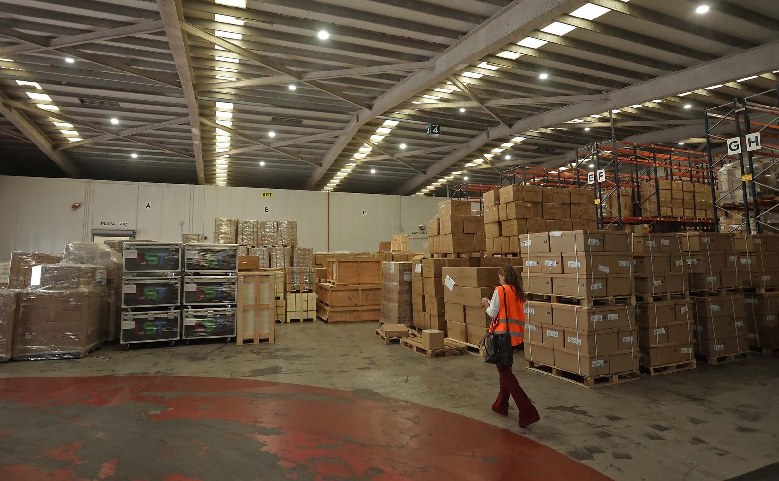 El depósito franco del Puerto de Algeciras, en imágenes