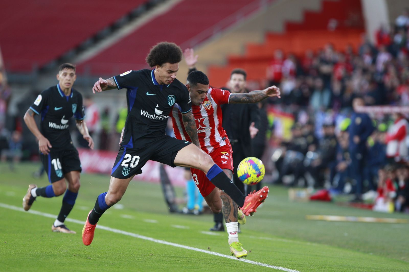 Imágenes del partido U.D. Almería-Atlético de Madrid