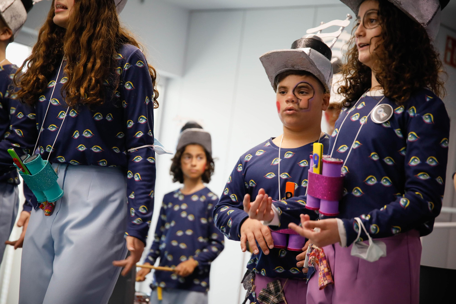 Carnaval para los niños y niñas del hospital Materno Infantil de Almería contado en imágenes