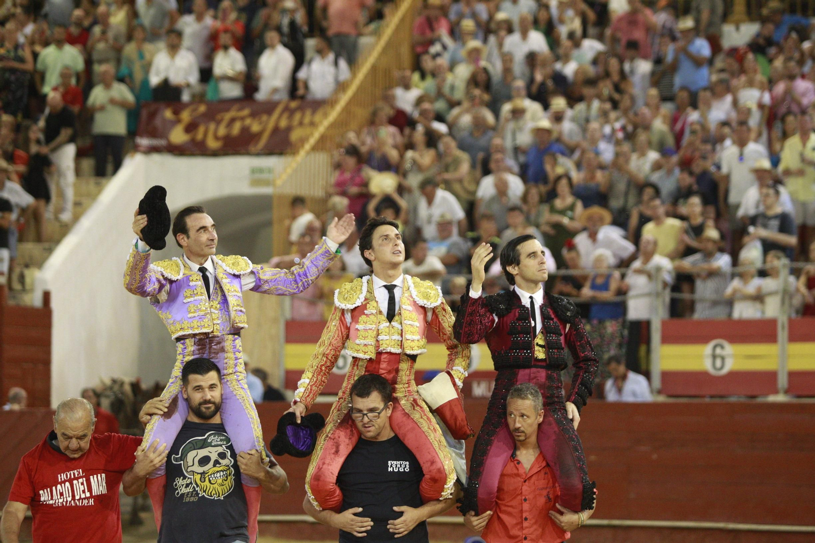 La despedida del torero Enrique Ponce de la Feria de Almería 2024, en imágenes