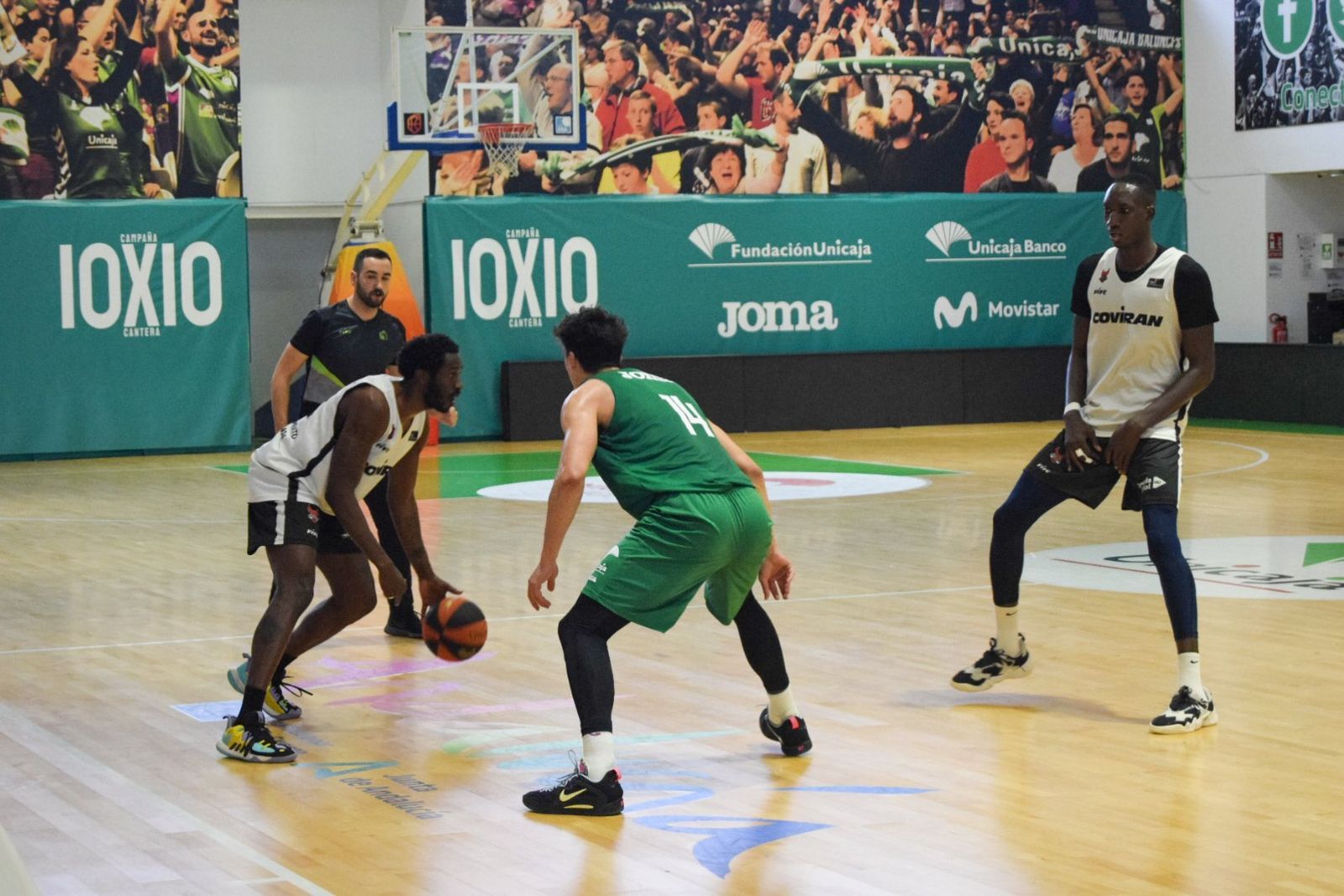 Las fotos del Unicaja-Coviran Granada de entrenamiento
