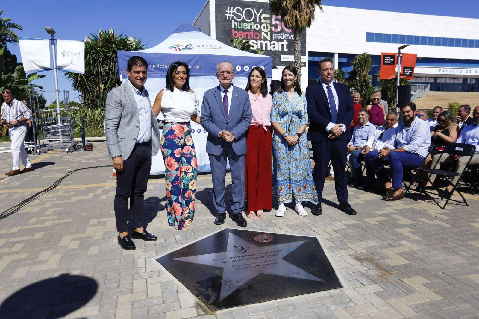 La estrella del Costa del Sol ya está en el paseo del Carpena