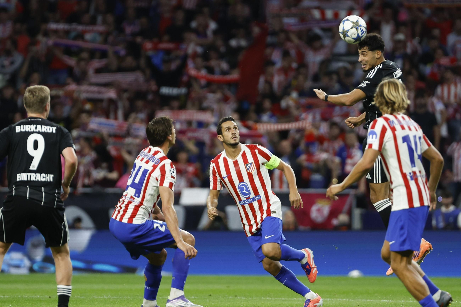 Las fotos del Atlético de Madrid-Eintracht