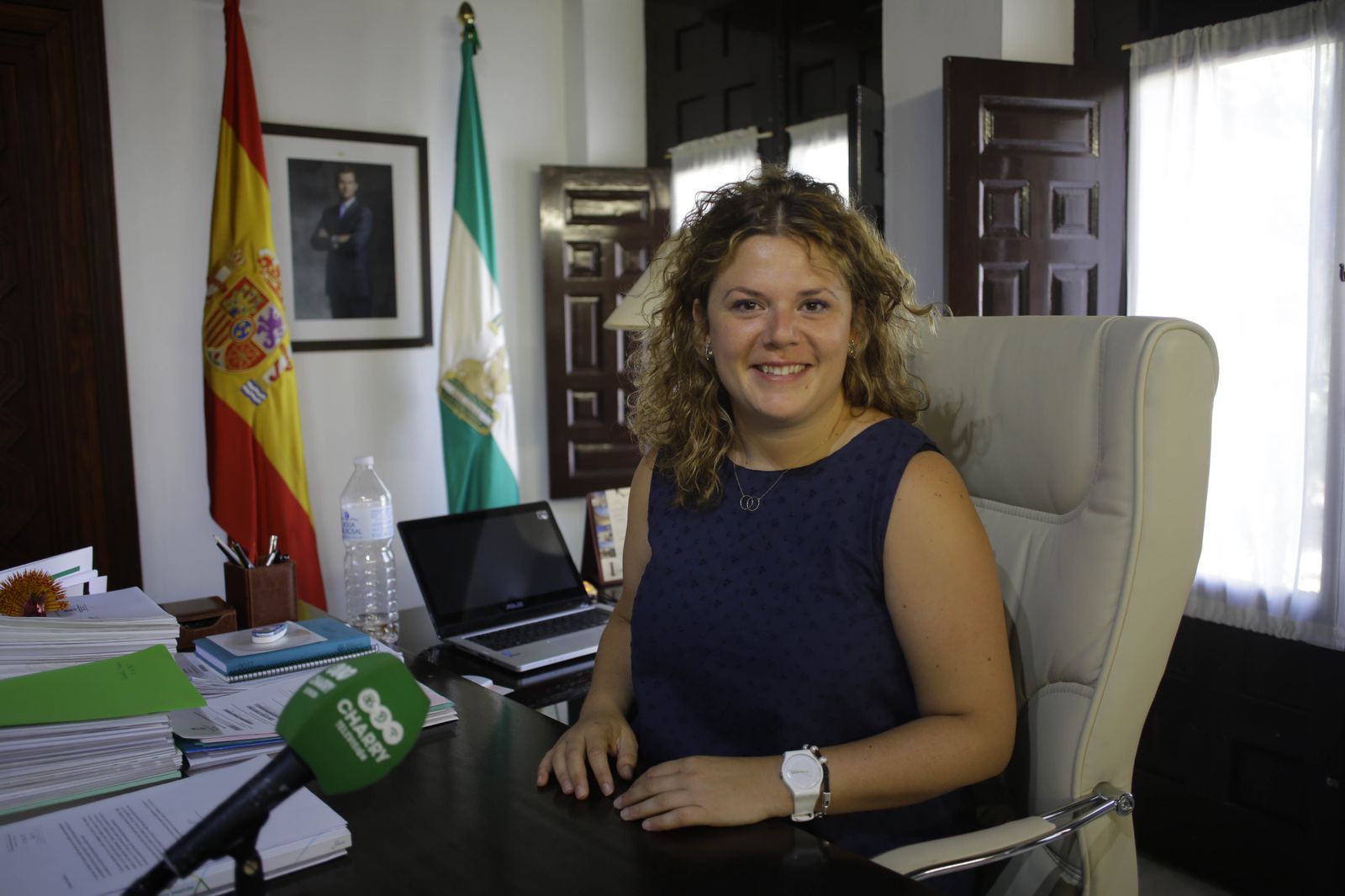 Teresa Valdenebro, alcaldesa de Ronda.