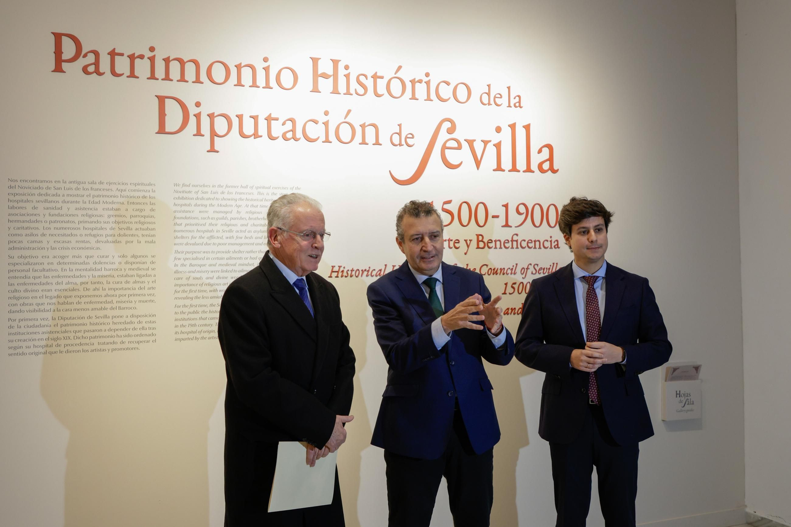 Las imágenes de la inauguración de la exposición permanente 'Patrimonio Histórico de la Diputación de Sevilla 1500-1900 Arte y Beneficencia'
