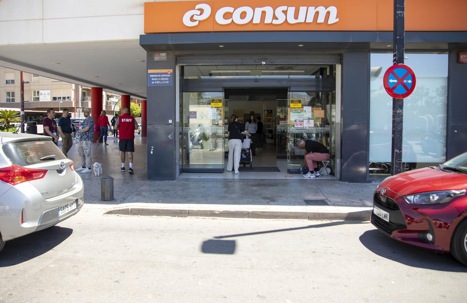 Las imágenes del apagón en Almería