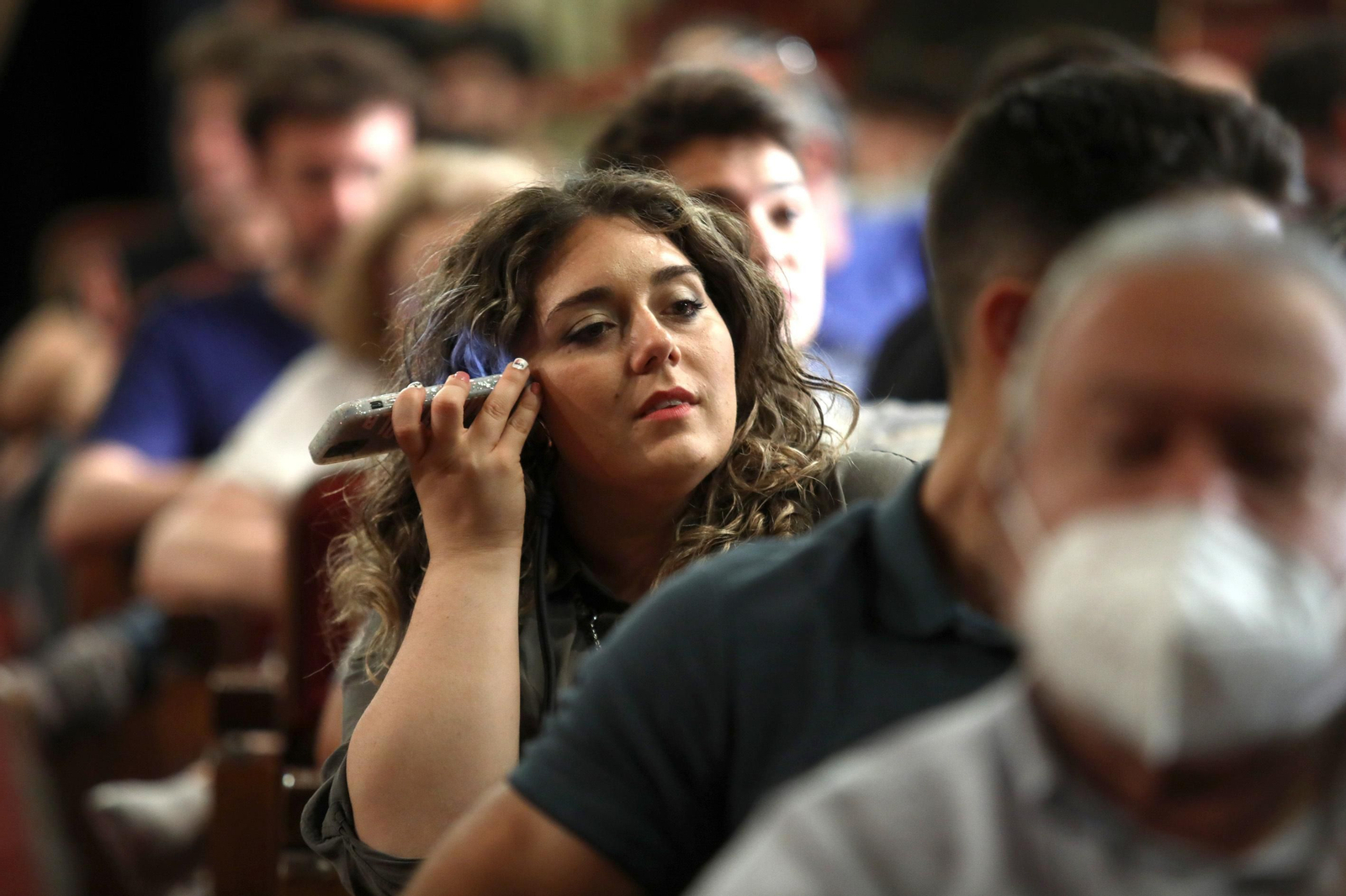 El público de la sesión