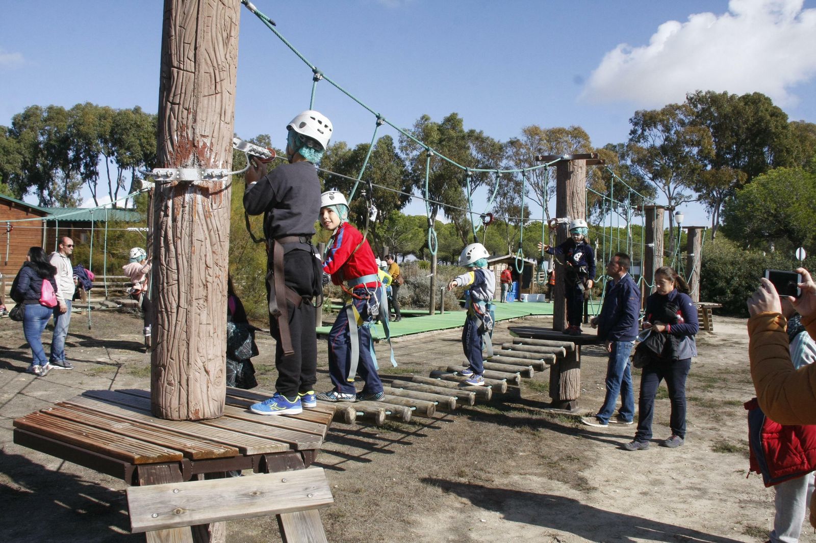 Algunas de las actividades celebradas con motivo del 20 aniversario del CEEAN Coto de la Isleta.