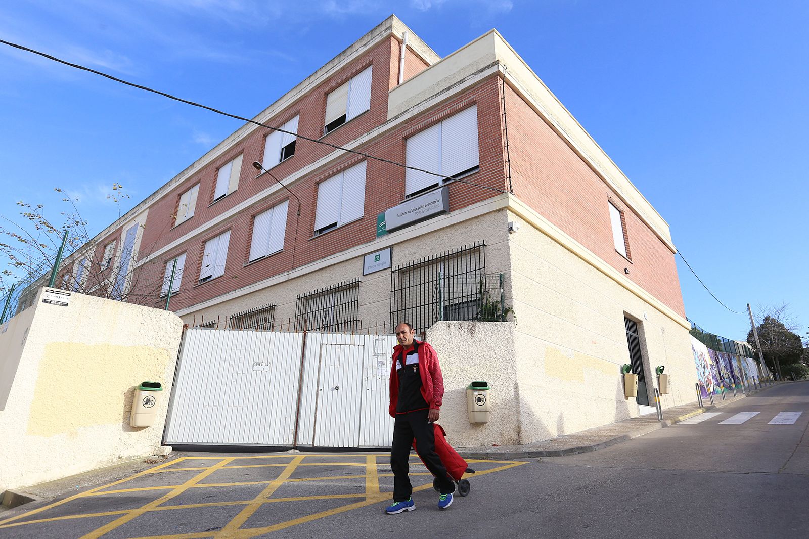 Vista del IES Poeta, en una imagen de archivo.