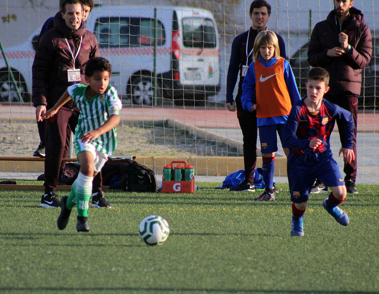 El Barcelona no pudo pasar del empate ante el Real Betis,
