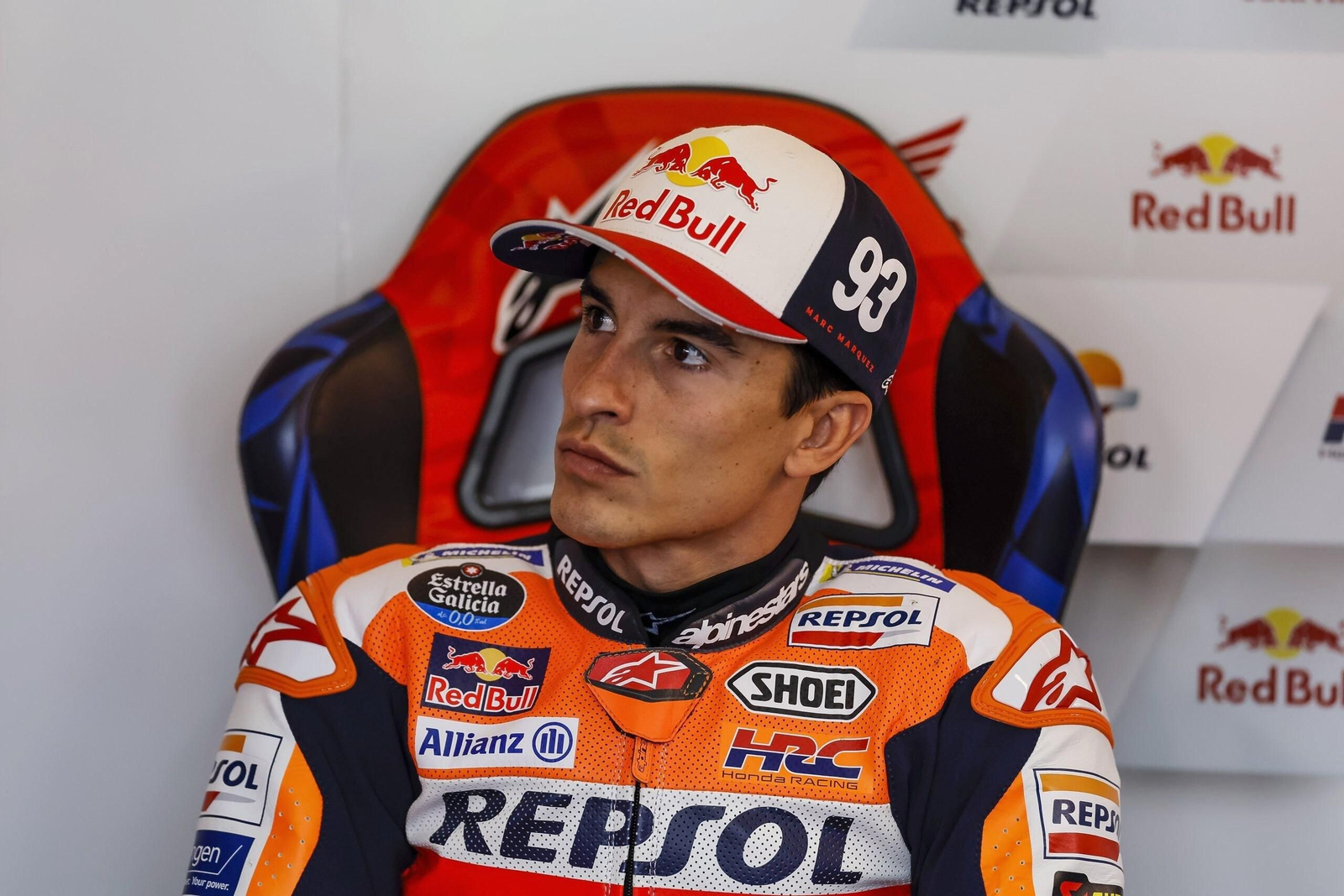 Marc Márquez está viviendo sus últimas carreras en Honda y ya tiene la cabeza pensando en Ducati.