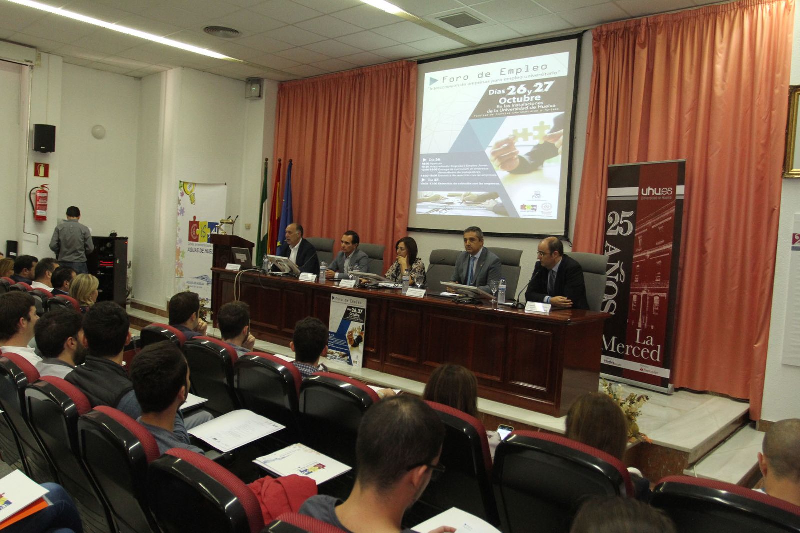 Inauguración del Foro de Empleo Universitario