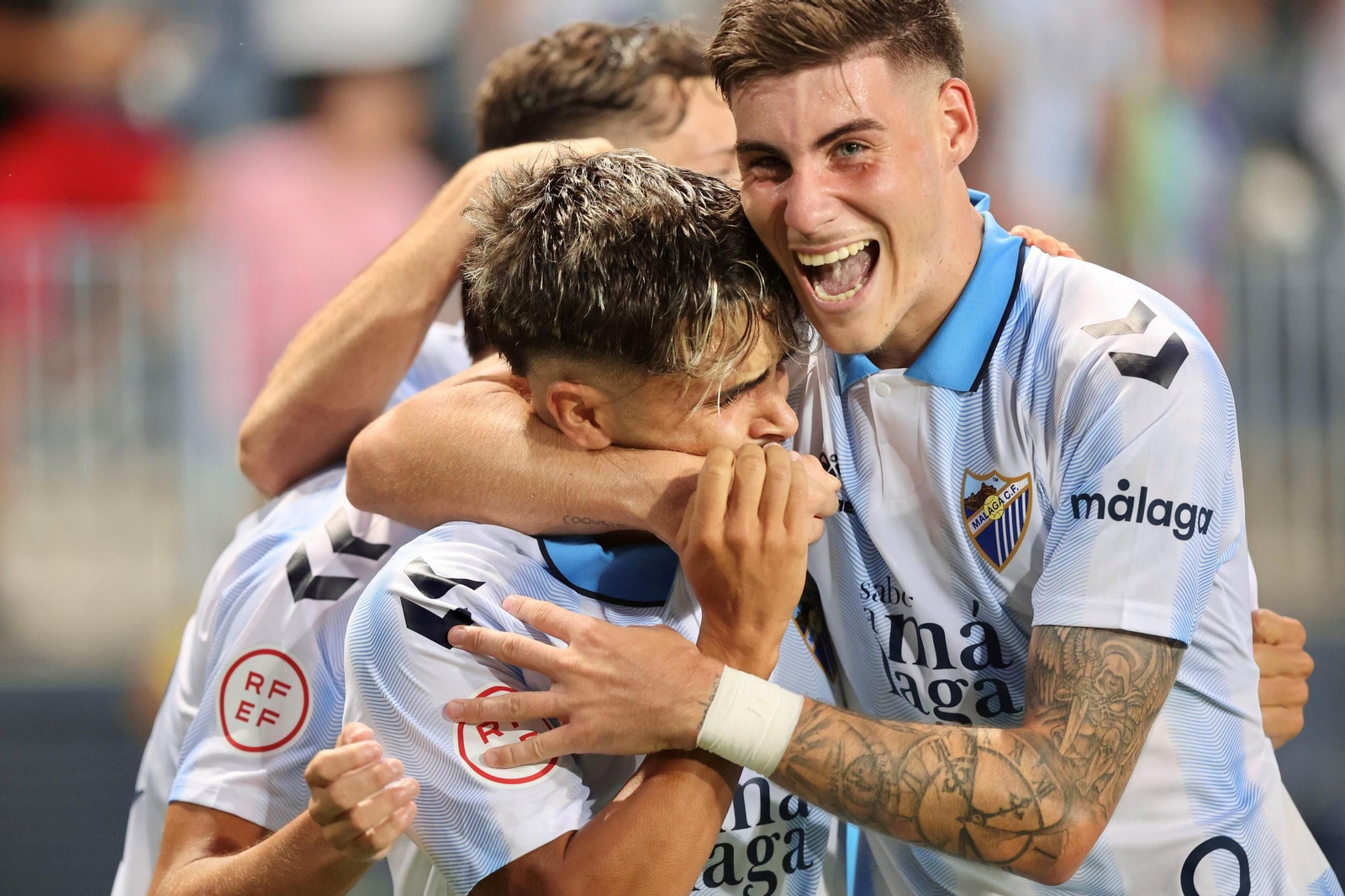 Roberto, su paso por el Málaga CF en fotos