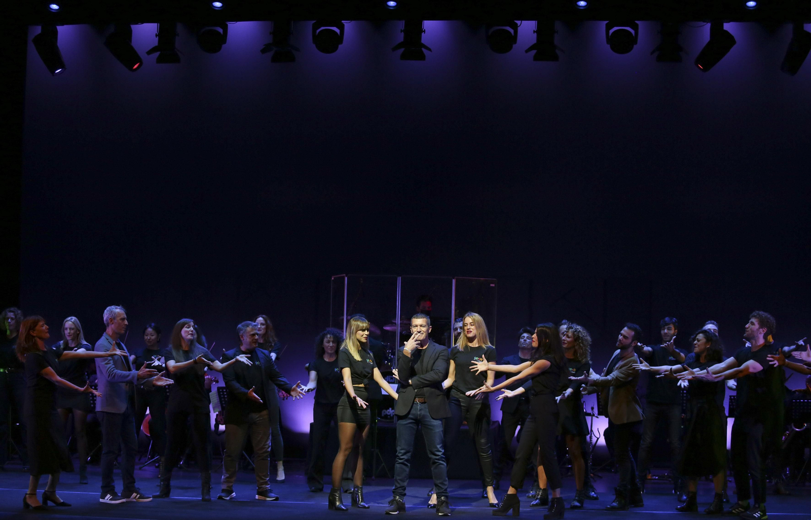 Las fotos de la presentación de la nueva temporada del Teatro del Soho con Antonio Banderas