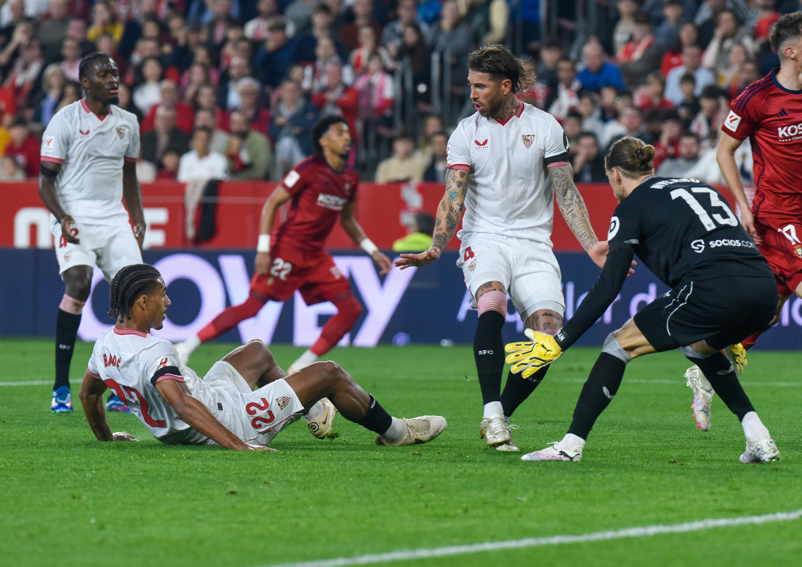 Las imágenes del Sevilla-Osasuna