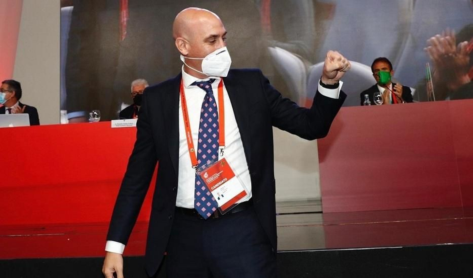 Luis Rubiales, el presidente de la RFEF. Luis Rubiales, el presidente de la RFEF.