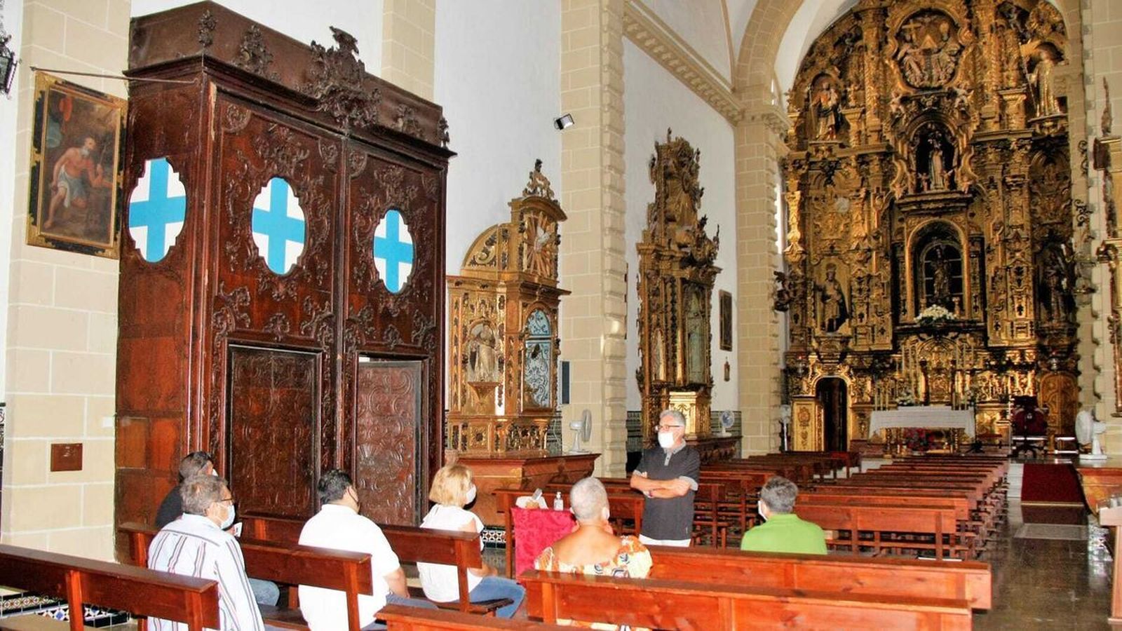 Una imagen de la iglesia de las Concepcionistas, donde se ofrecerá el concierto.