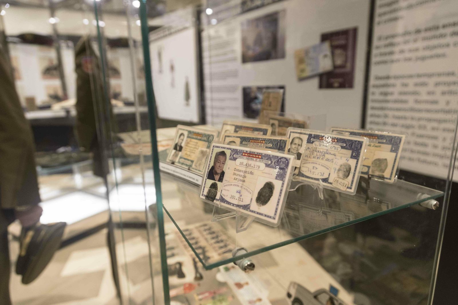 La exposición sobre la historia de la Policía Nacional
