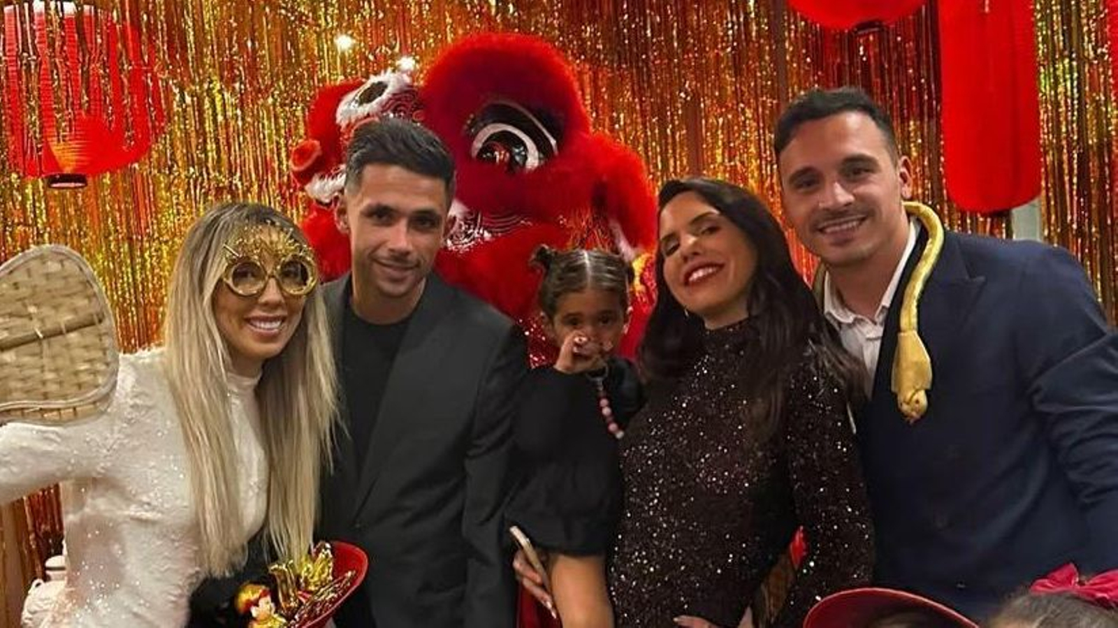 Alfonso Herrero y Nelson Monte celebran juntos el fin de año