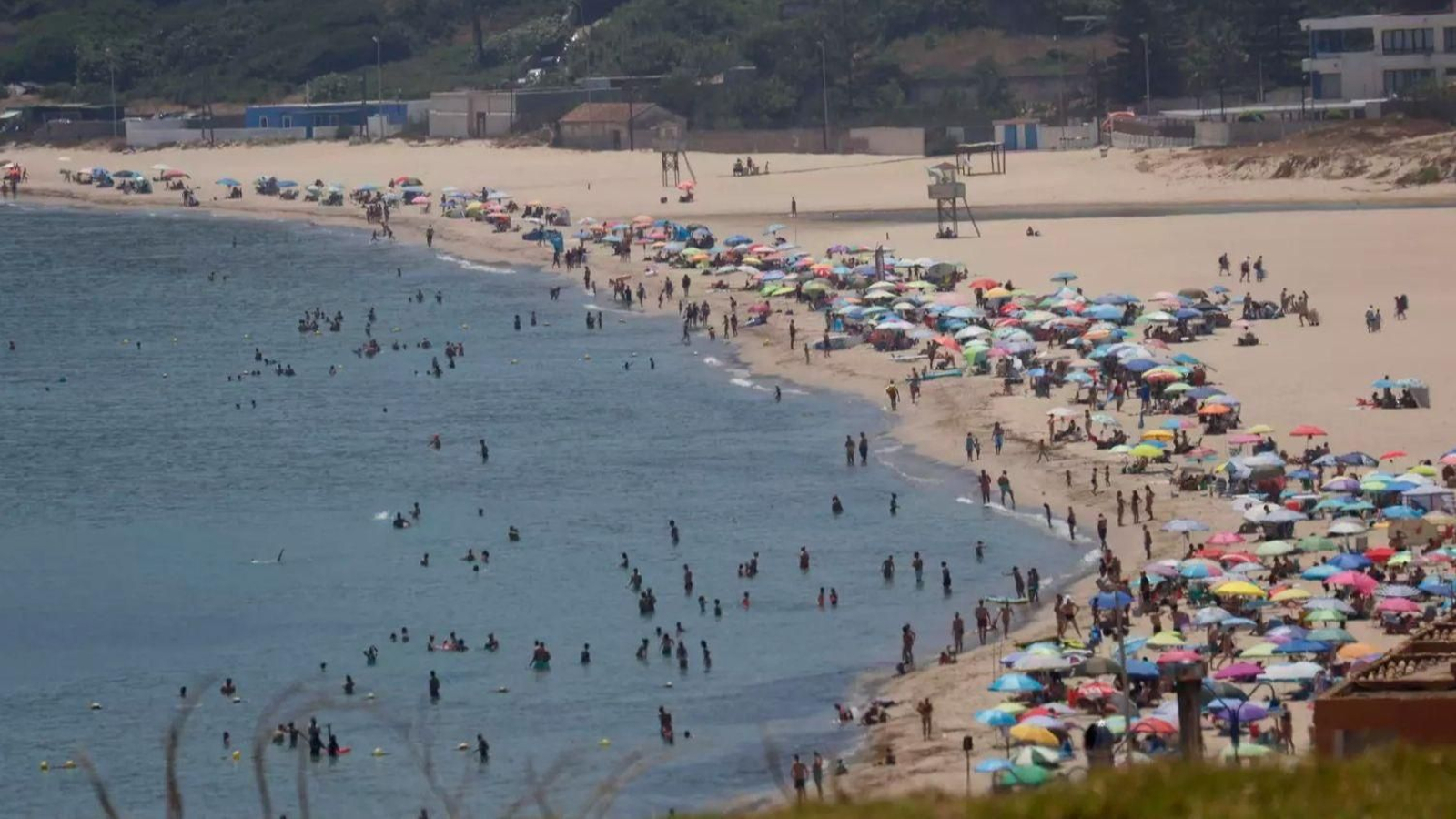 La playa de Getares, en Algeciras.