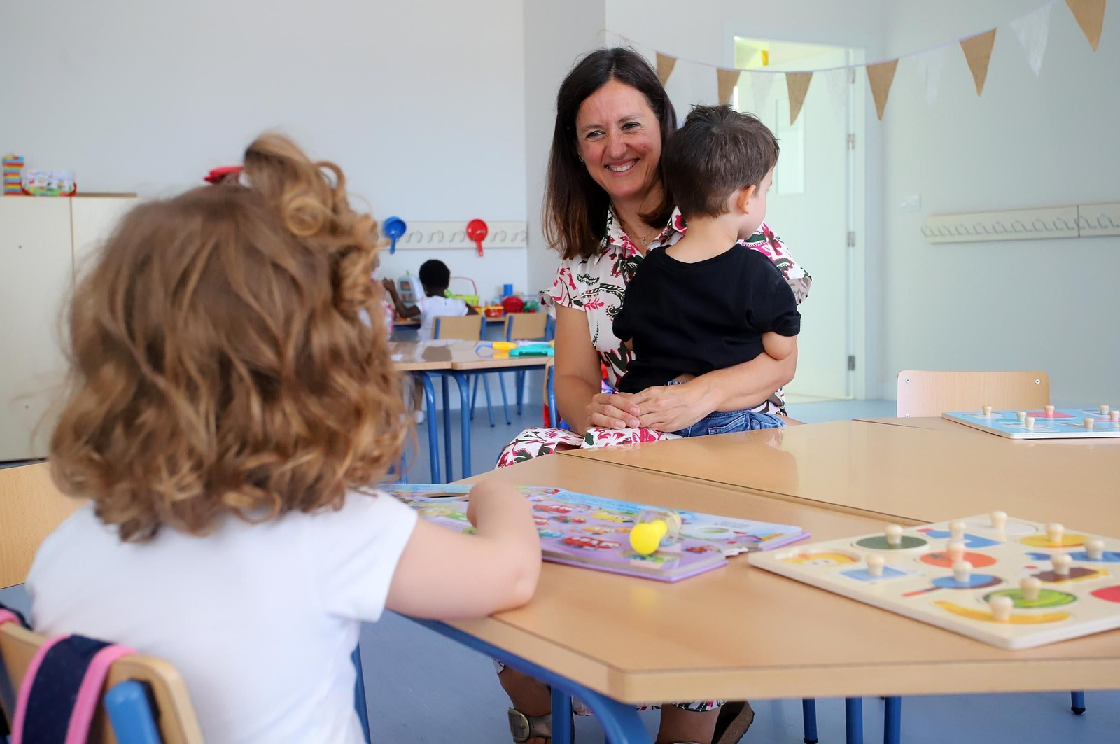 Las mejores imágenes de la vuelta al cole en el CEIP Nuevo Ensanche Sur