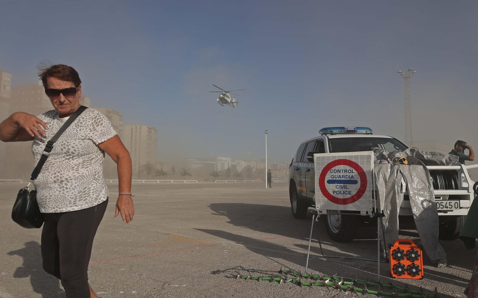 Fotos de la exposición de medios de la Guardia Civil en Algeciras