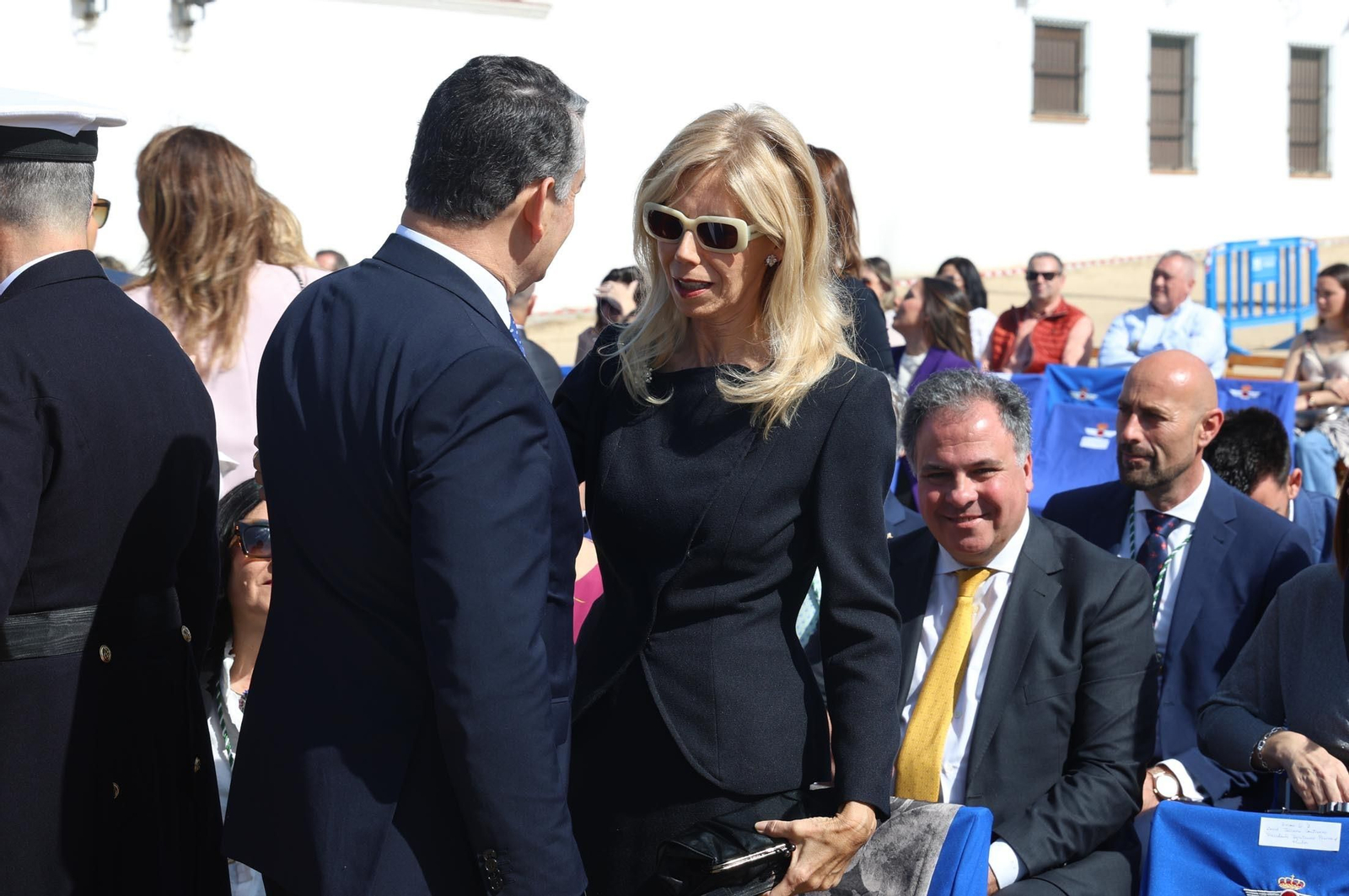 Imágenes del acto de Juramento o Promesa de Fidelidad a la Bandera Nacional en El Rocío