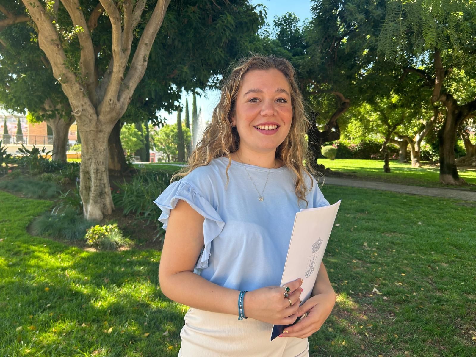 La Delegada de Juventud de Alcalá de Guadaíra, Paula Fuster