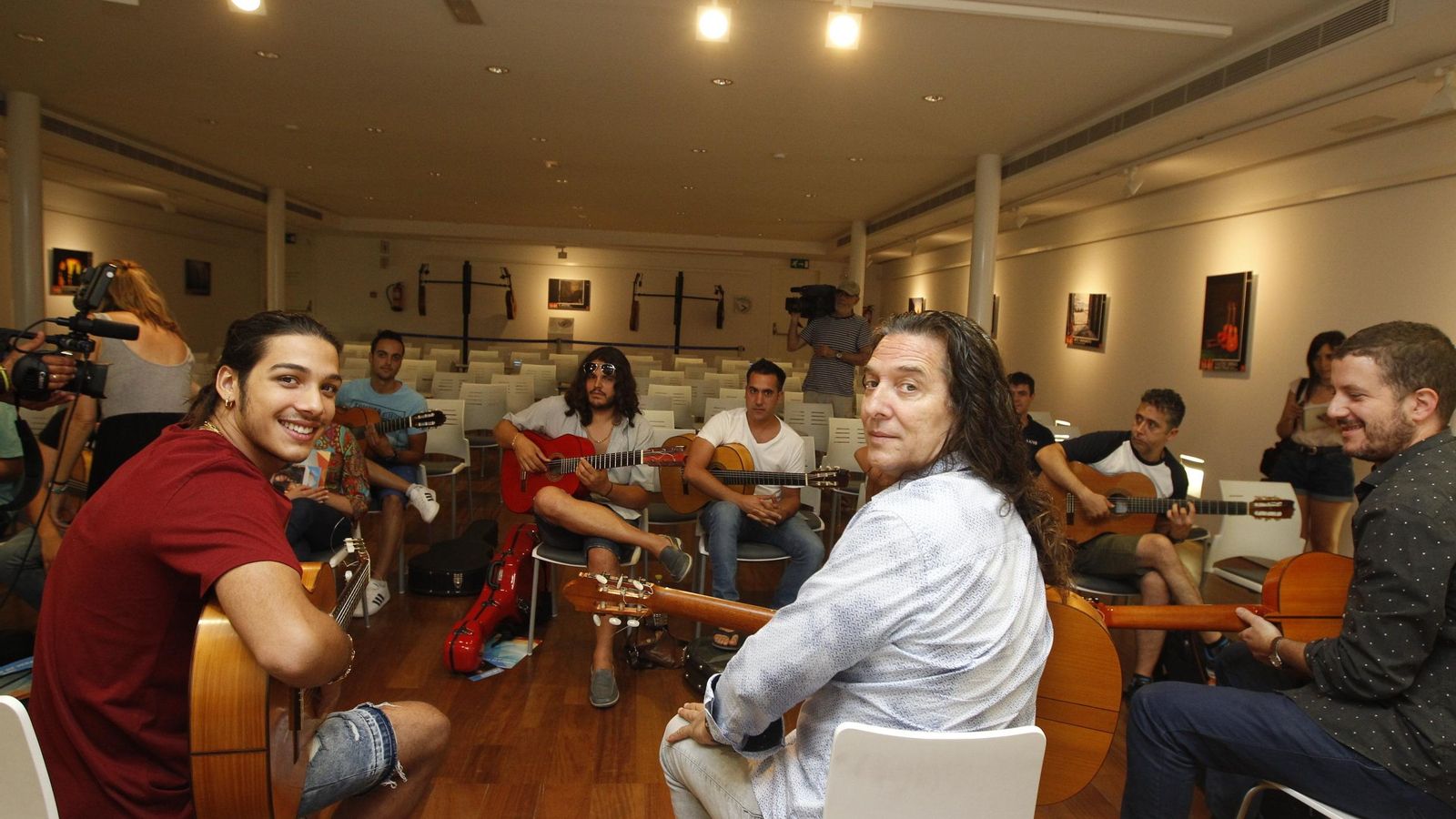 Masterclass de Tomatito en una de las pasadas ediciones de los Cursos de Verano de la Universidad de Almería