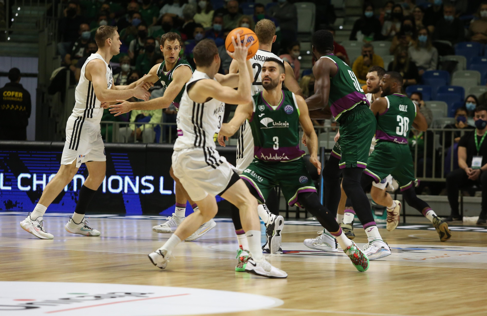 El Unicaja-Nizhny Novgorod, en fotos