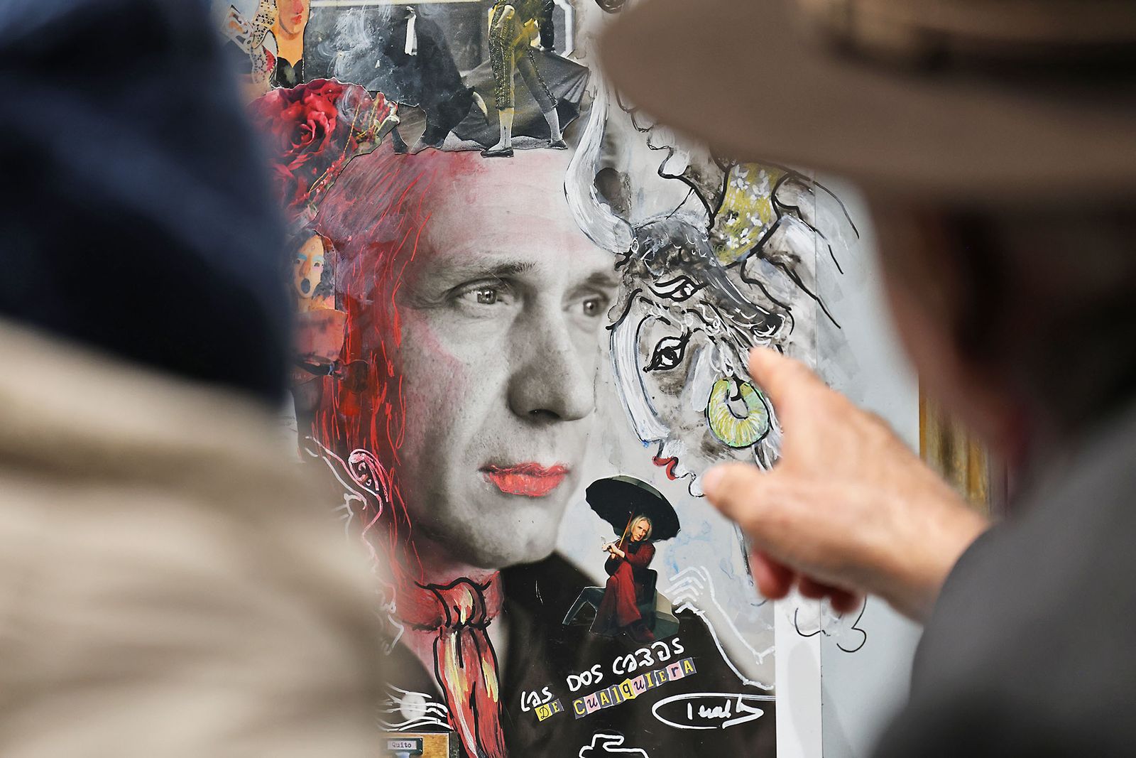 Fotografías de la inauguración de la exposición ‘Amigos’ de Antonia María Peralto