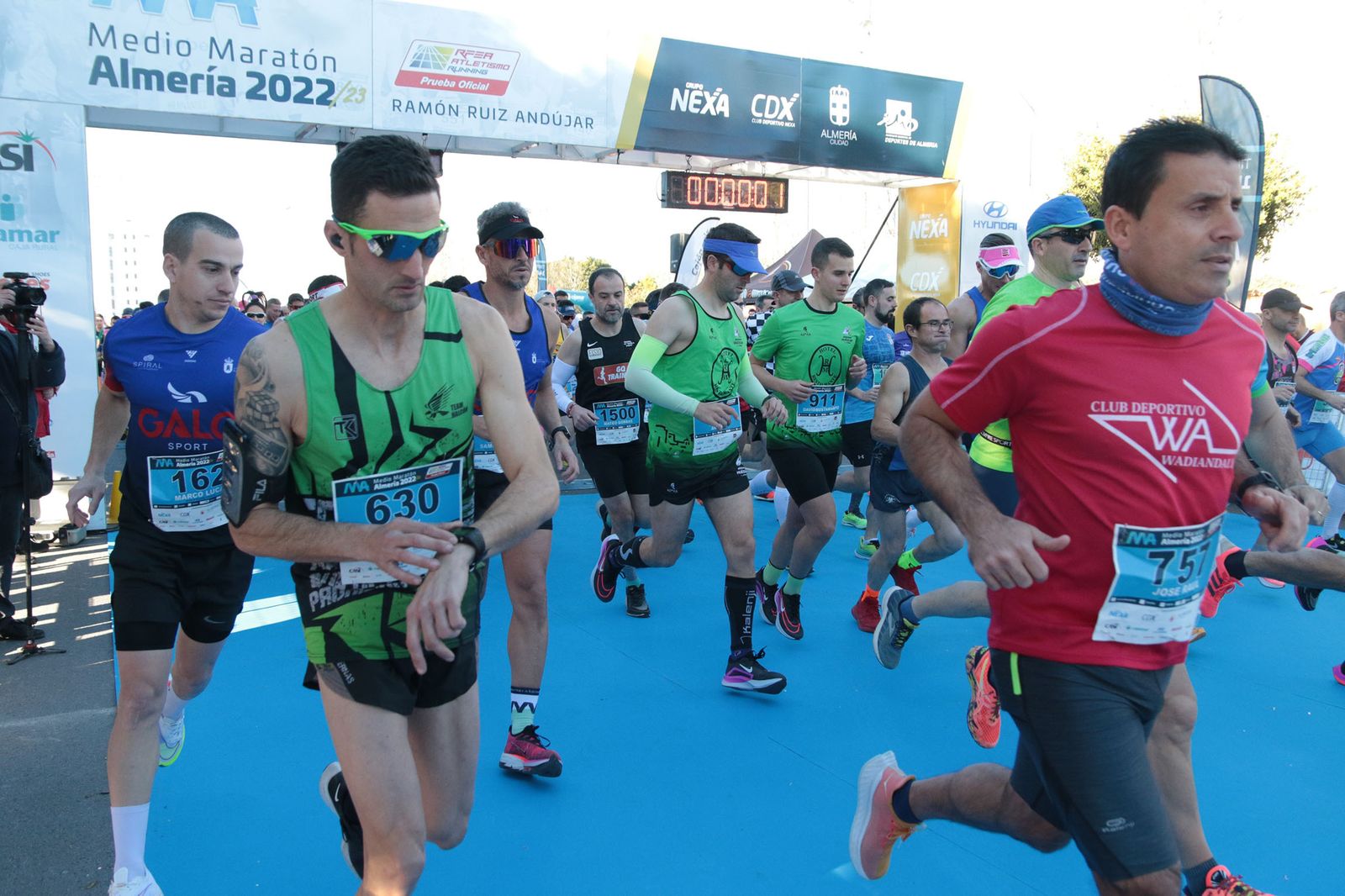 Las imágenes del Medio Maratón de Almería 2022-23