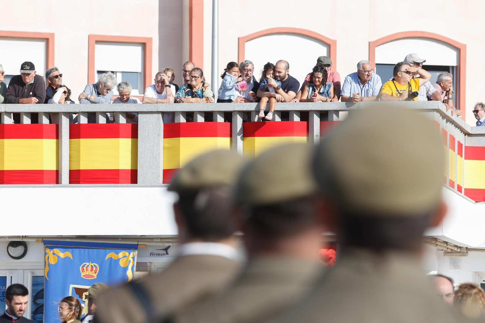 Las fotos de la jura de bandera civil en Tarifa